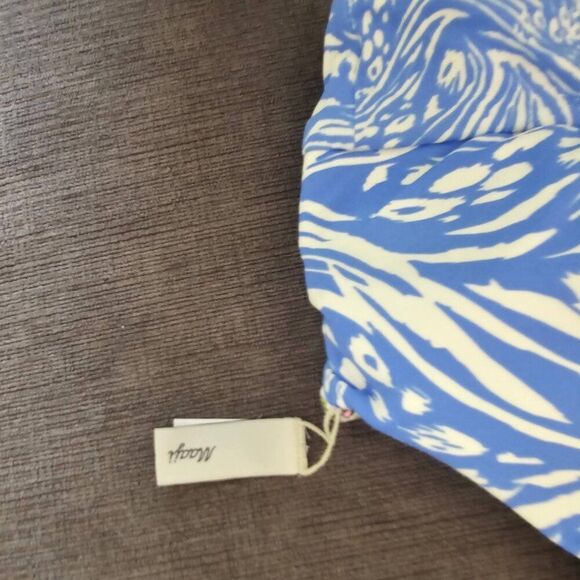 Maaji Iris Wild Daydream Reversible Bralette & Thin Side Bikini Bottom Sz Small - Picture 6 of 16